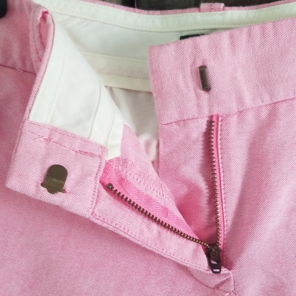 J. CREW Pink Oxford Chino Short - Picture 3 of 7